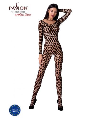 BS077B Bodystocking - Zwart