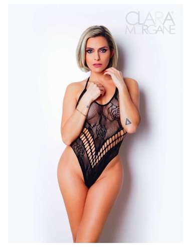 Number 4 Clara Morgane bodysuit - Black