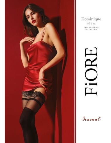 Dominique Stockings 40 DEN - Black