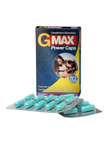 Gmax Power Caps Men - 20 capsules