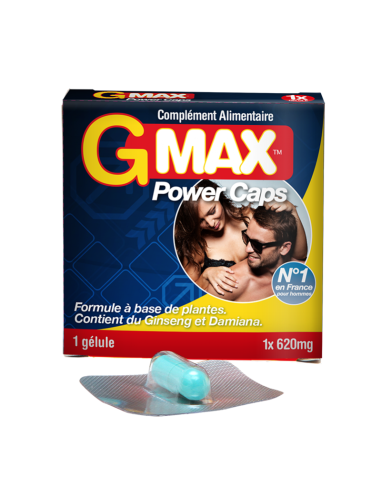 Gmax Power Caps Homme - 1 gélule