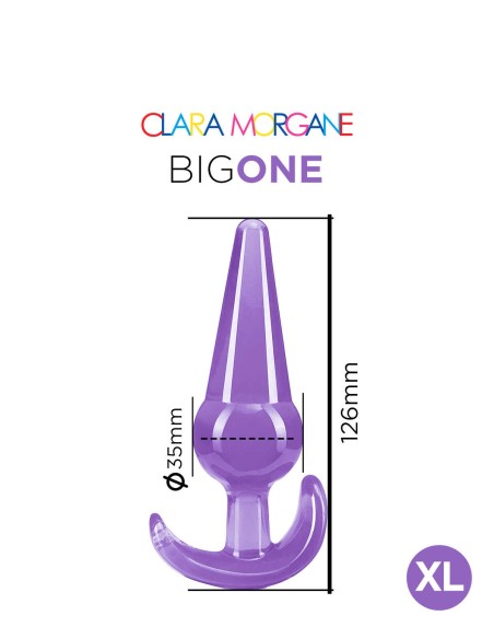 Big One Clara Morgane Púrpura XL