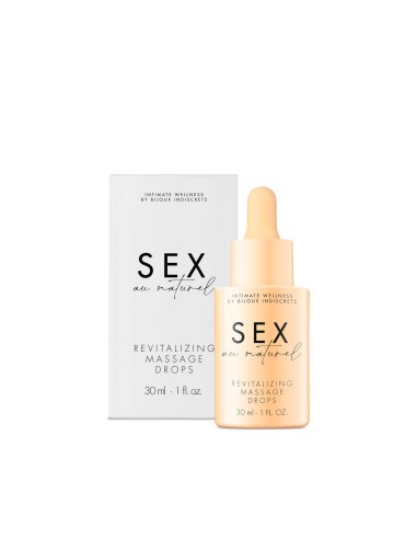 Revitalizing intimate massage drops - 30ml