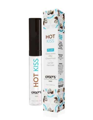 Lipgloss met Heet-Koud Effect - Kokosnoot - 7,4 ml