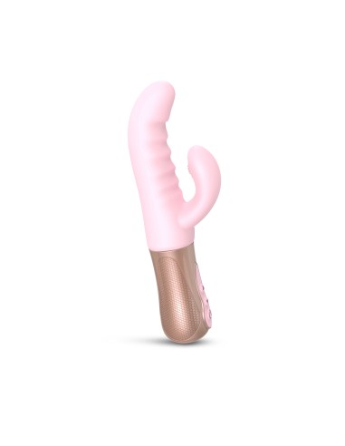 Sassy Bunny Rabbit Vibrator - Baby Pink