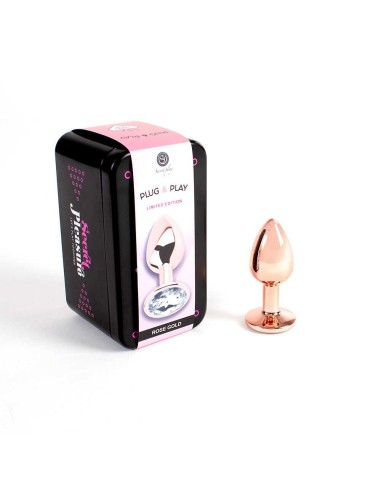 Plug anal Secret play - Oro rosa