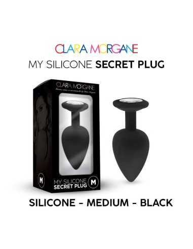 Mi Plug Secreto de Silicona - Negro