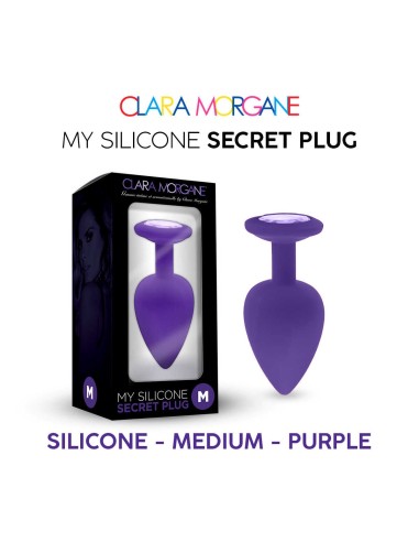 My Silicone Secret Plug - Púrpura