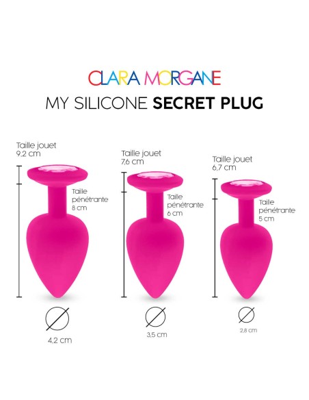 My Silicone Secret Plug - Rose