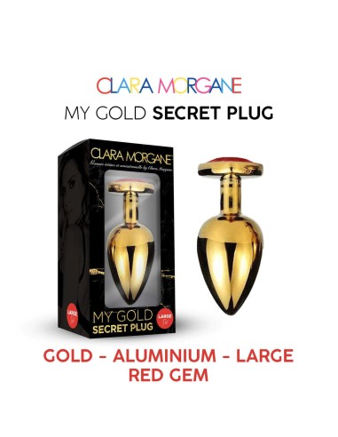 My Gold Secret Plug - Rouge