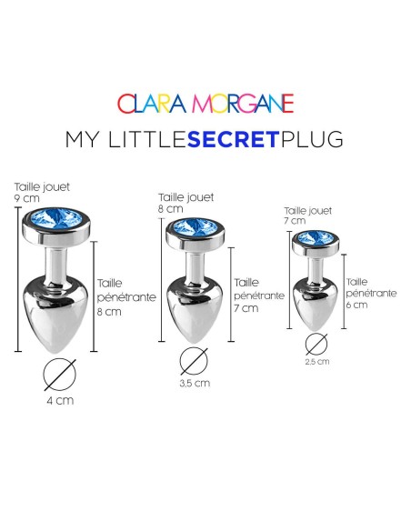 Mijn kleine geheime plug klein - Blauw