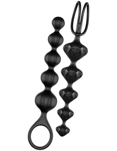 Satisfyer Love Beads Anal Chains 2 pcs - Black