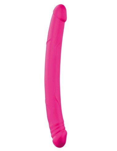 Echte Double Do Magenta Dildo - Roze