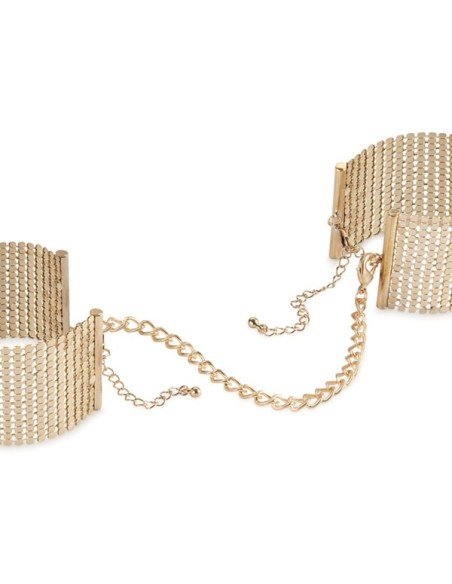 Deseo Metálico - Pulseras Esposas - Oro