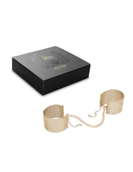 Deseo Metálico - Pulseras Esposas - Oro