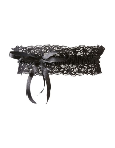 Black lace garter - ORI24601061101