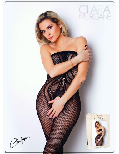 Bodystocking elegante sin mangas - Le Numéro 20 - Colección Bodystocking - CM99020