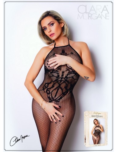 Bedrukte bodystocking - Le Numéro 12 - Bodystocking Collectie - CM99012