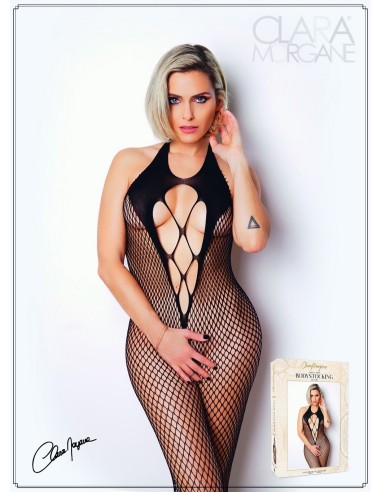 Bodystocking noir avec sublime dos nu - Le Numéro 2 - Collection Bodystocking - CM99002