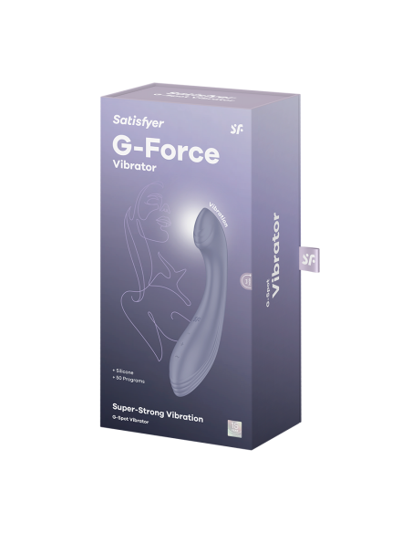 USB G-spot vibrator 50 programma's G-Force Satisfyer - CC597824