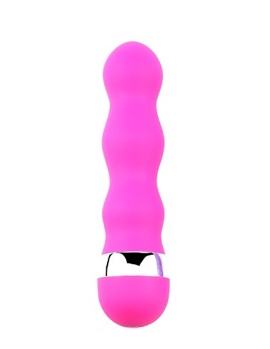 Mini wavy vibrator 11 cm - BOZ025PNK