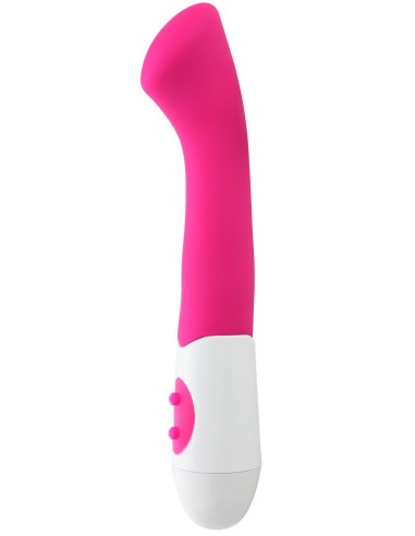 Roze platte kop vibrator speciale G-spot - CR-BOZ015PNK