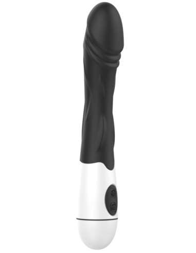 Black silent vibrator 30 programs - CR-BOZ041BLK