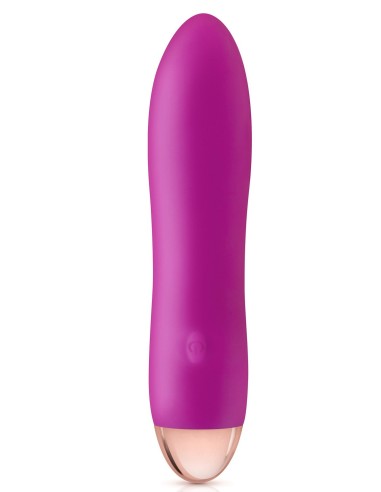 Gladde roze USB-vibrator met 7 snelheden - CC5740160050