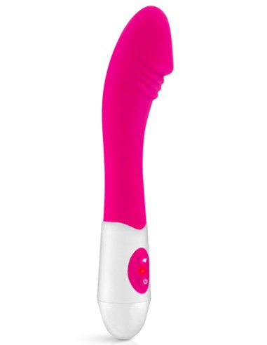 Vibrador de 10 velocidades con estimulador del glande - CC526103