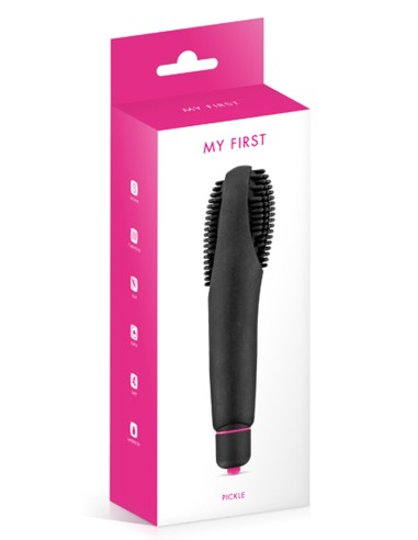 Black spiked vibrator 7 speeds - CC5740110010