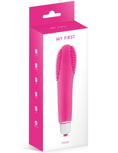 Pink spiked vibrator 7 speeds - CC5740110050