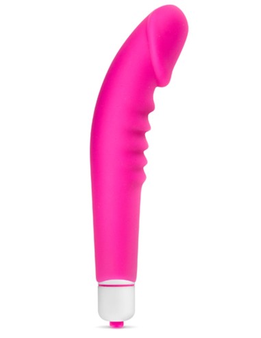 Vibromasseur stimulateur réaliste point G rose silicone 7 vitesses - CC5740100050