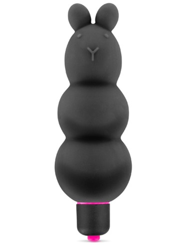 Vibrador estimulador negro 7 velocidades silicona resistente al agua - CC5740000010