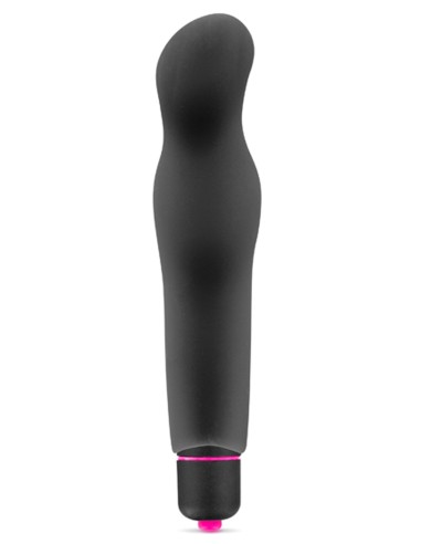 Vibrador ondulado negro impermeable de 7 velocidades - CC5740020010