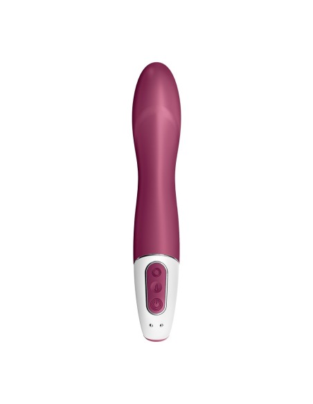 Satisfyer Big Heat Red USB Connected Heating Vibrator - CC597784
