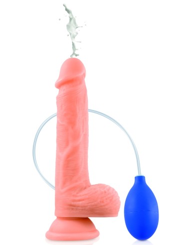 Realistic ejaculatory suction cup dildo 21.5 cm - CC573008019400