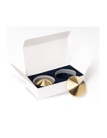 Tetinas chapadas en oro de 24 quilates - MAL999GLD