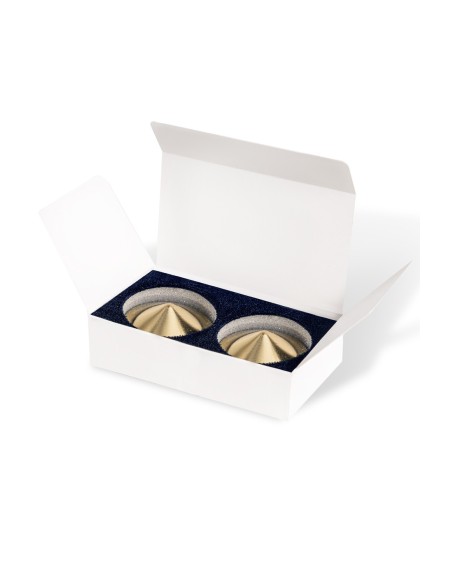 Tetinas chapadas en oro de 24 quilates - MAL999GLD