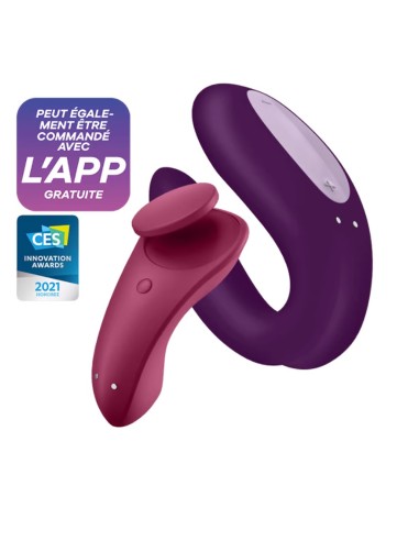 Box of 2 connected sex toys Partner Box 1 Satisfyer - CC597768