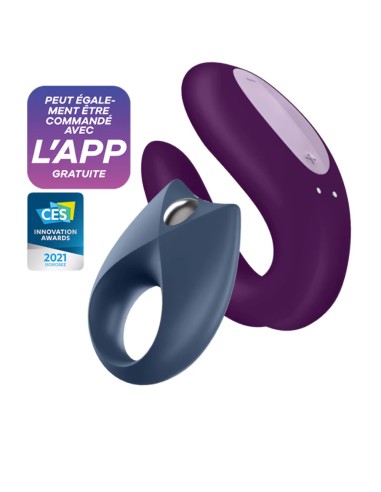 Caja de 2 juguetes sexuales conectados Partner Box 2 Satisfyer - CC597769