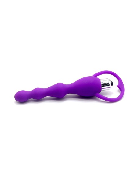 Bolas anales vibrantes moradas - AOP-057PUR