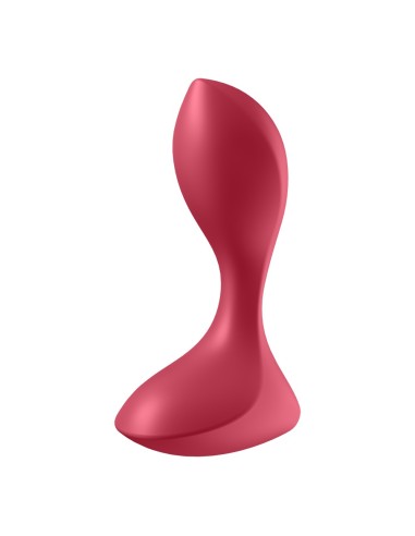 Satisfyer Backdoor Lover USB Plug Anal Vibrador Rojo - CC597728