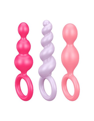 Box of 3 satisfyer color plugs Booty Call - CC597160