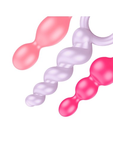 Box of 3 satisfyer color plugs Booty Call - CC597160