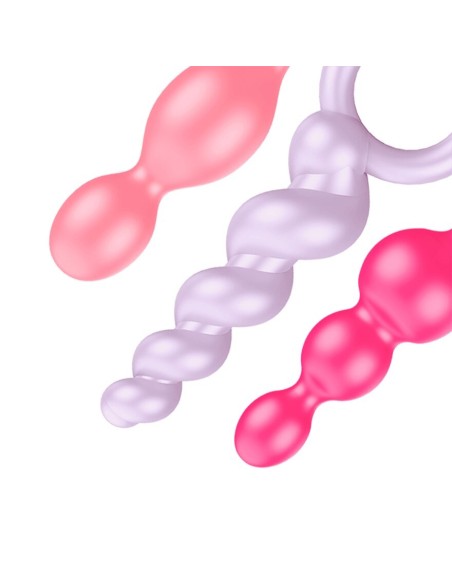 Box of 3 satisfyer color plugs Booty Call - CC597160