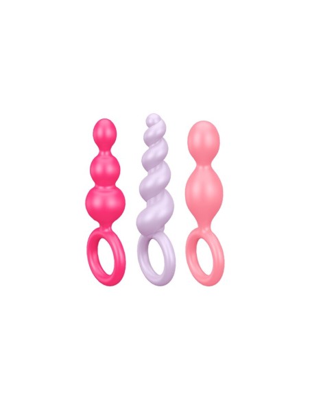 Box of 3 satisfyer color plugs Booty Call - CC597160
