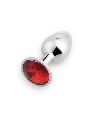 Plug joya de aluminio rojo joya Mediano - RY-002RED