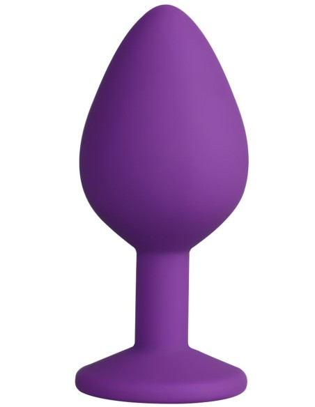 Medium purple jewel plug - DB-RY068PUR