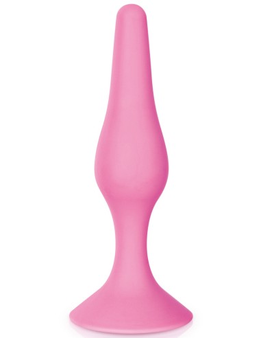 Pink suction cup anal plug size L - CC5700893050