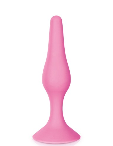 Plug anal con ventosa rosa talla M - CC5700892050